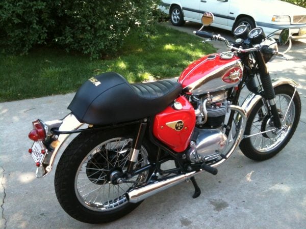 BSA A65 Cafe Racer Seat