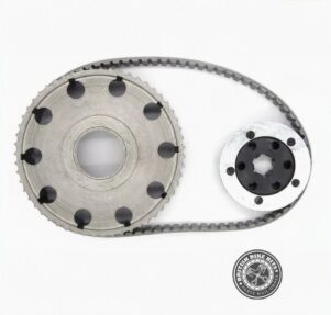 Alloy Belt Drive Kit - Triumph T120 Bonneville/TR6 Trophy 1963-73