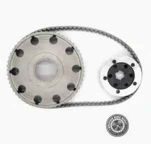 Alloy Belt Drive Kit - Triumph T120 Bonneville/TR6 Trophy 1963-73