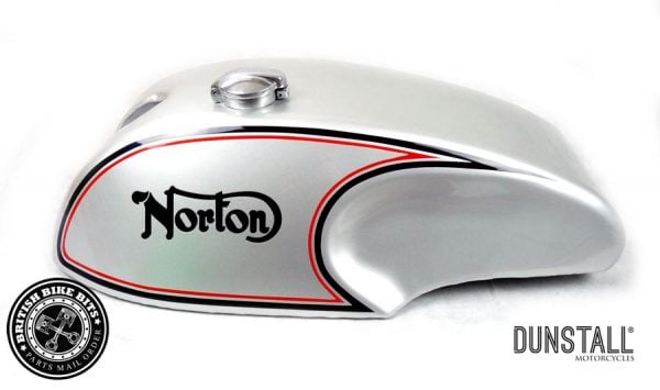 Painted Alloy Manx Norton style petrol tank