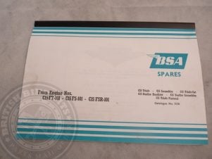 BSA C15 Spares Catalogue 5120