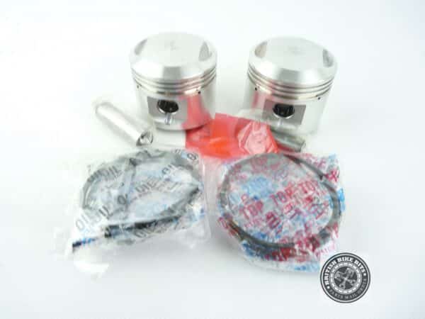 PISTON ASSEMBLY +40 69MM – TRIUMPH T100/5TA