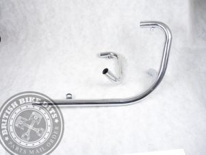 45320/22 Siamese Exhaust Pipes Royal Enfield Constellation