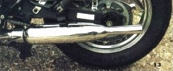 Chrome Silencers for Triumph Thunderbird 900