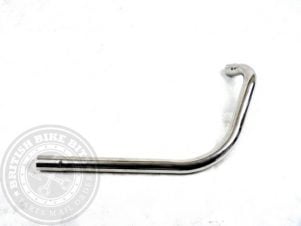 70-4738 Chrome Exhaust Pipe - Triumph T20 1962-68