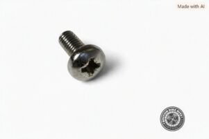 CHROME SCREW -FIXED CHAINGUARD (NOS)