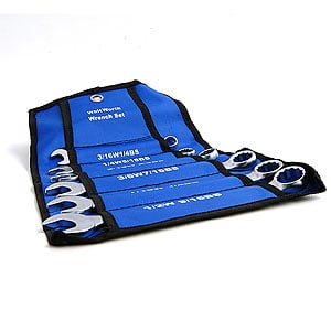 Whitworth 6 piece combination spanner set