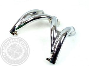 71-1157 Chrome Exhaust Manifold - BSA A75 Rocket 3
