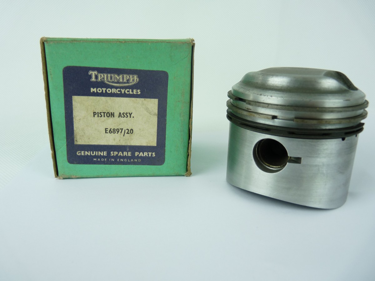 Piston Assembly +020 (NOS) Triumph T100S/T100C UNIT 1966/67