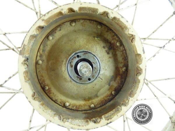 FRONT WHEEL WM2 X 18" C/W 7" HUB ASS (NOS) - BSA - Image 4