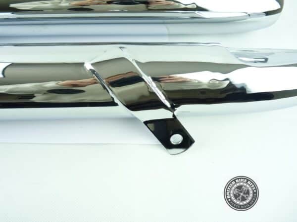 CHROME SILENCERS (PR) - ROYAL ENFIELD INTERCEPTOR - Image 2