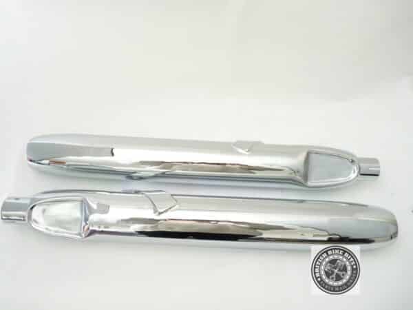 CHROME SILENCERS (PR) - ROYAL ENFIELD INTERCEPTOR - Image 3