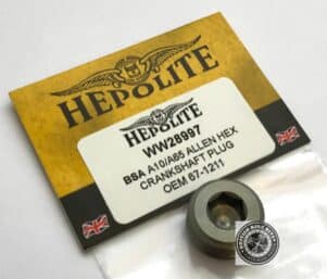 SLUDGE TRAP PLUG (PLAIN) RH - BSA A10/A50/A65