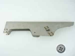 UNPOLISHED STAINLESS REAR CHAINGUARD - NORTON COMMANDO 750CC
