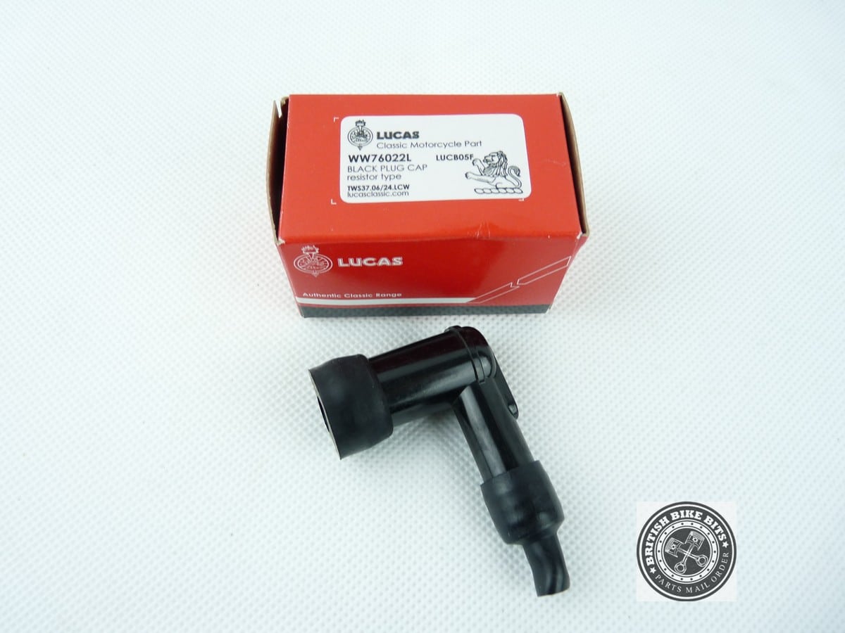 LUCAS SPARK PLUG CAP - RESISTOR TYPE