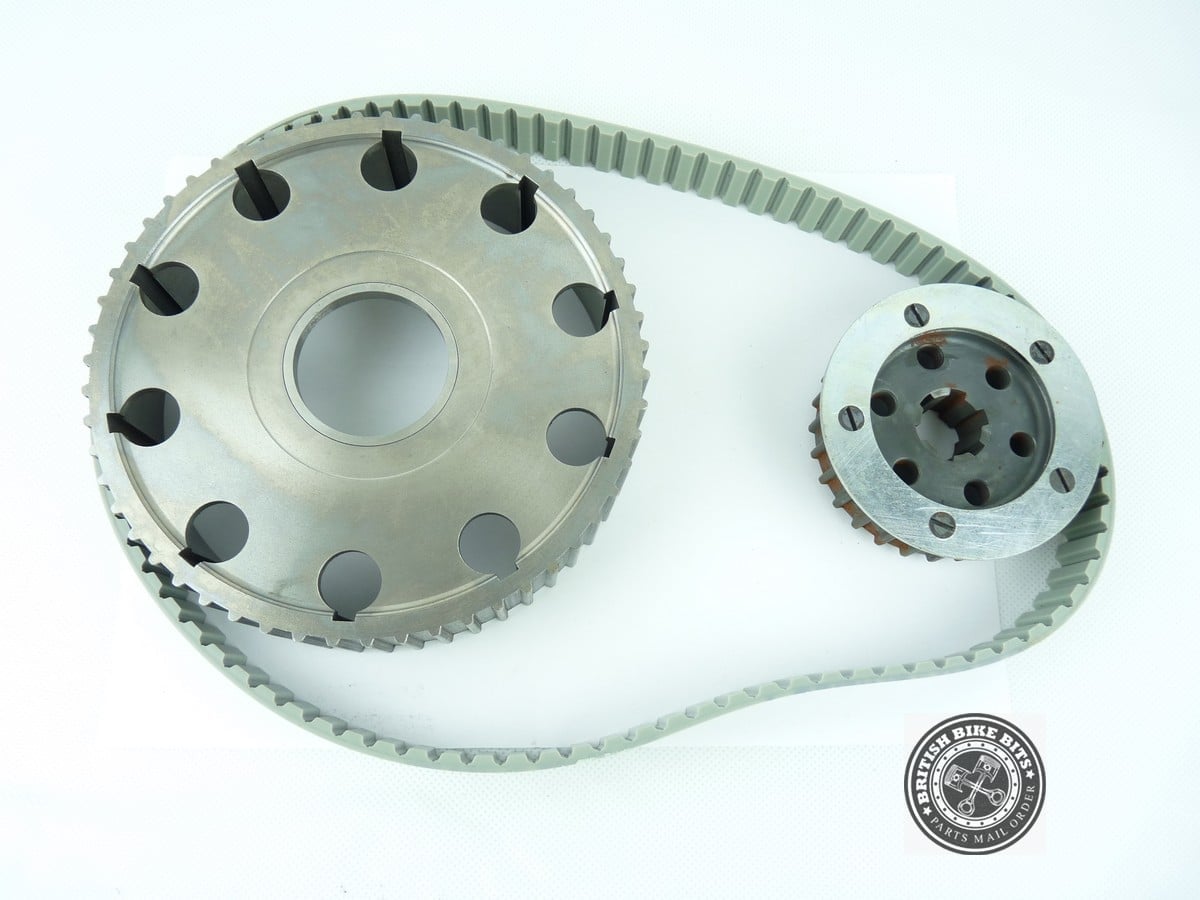 STEEL BELT DRIVE KIT – TRIUMPH PRE UNIT 500/650