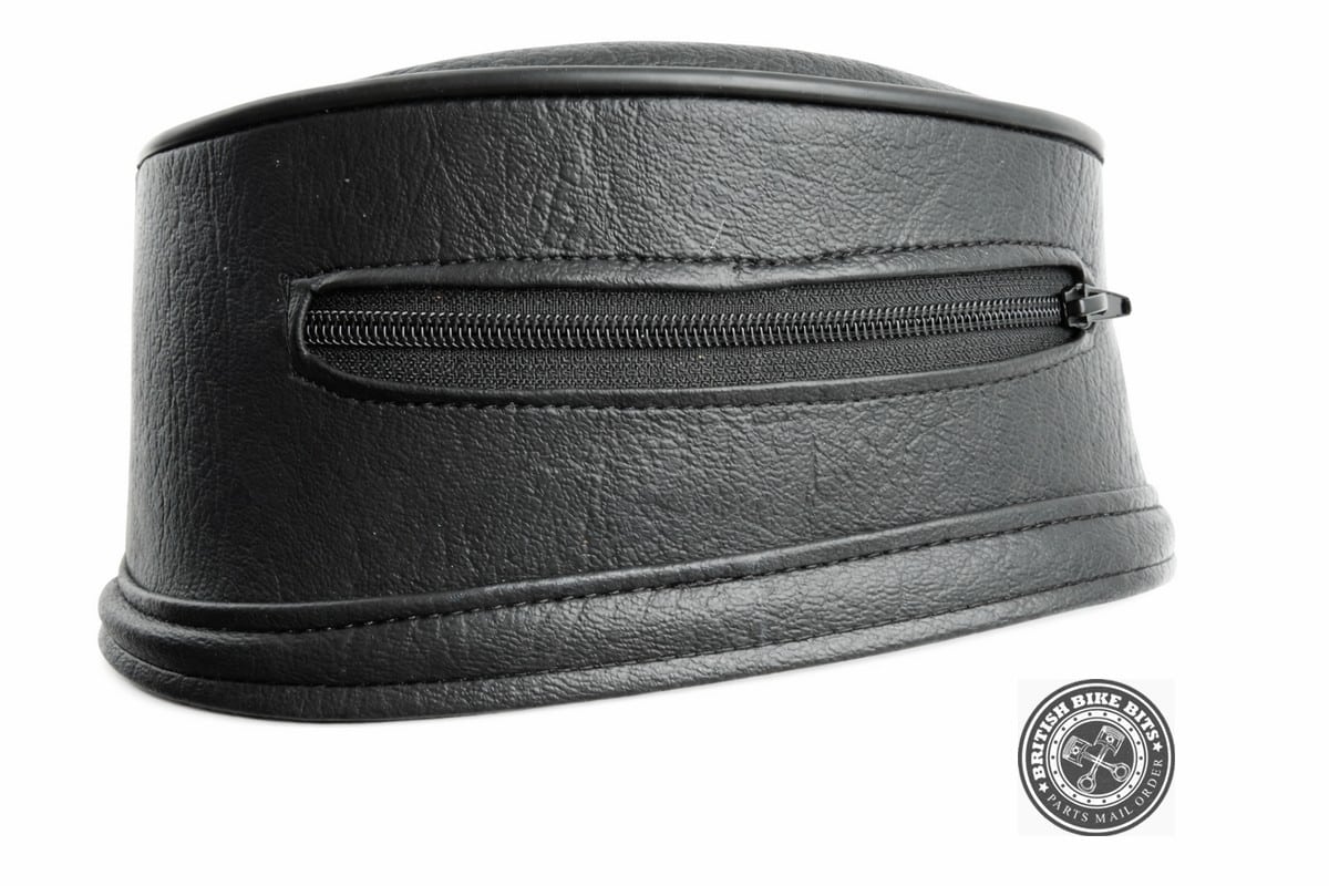 Single Seat with zip pocket – BSA B50MX/TRIUMPH T25 - Image 2