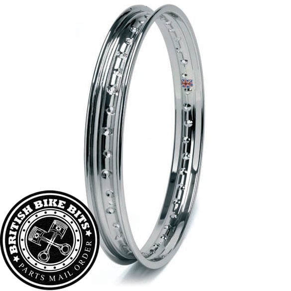 British Chrome Wheel Rim WM2x19″ – Triumph