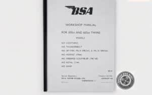 Workshop Manual – BSA A75 ROCKET 3 1969-1972