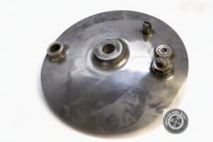 FRONT BRAKE PLATE (NOS) - ROYAL ENFIELD/NORTON