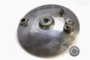FRONT BRAKE PLATE (NOS) - ROYAL ENFIELD/NORTON