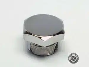 CHROME FORK TOP NUT - BSA A50/A65/B25/B44