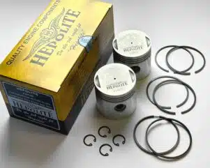 HEPOLITE BRANDED PISTON ASSEMBLY – BSA A10 & Ariel Huntmaster