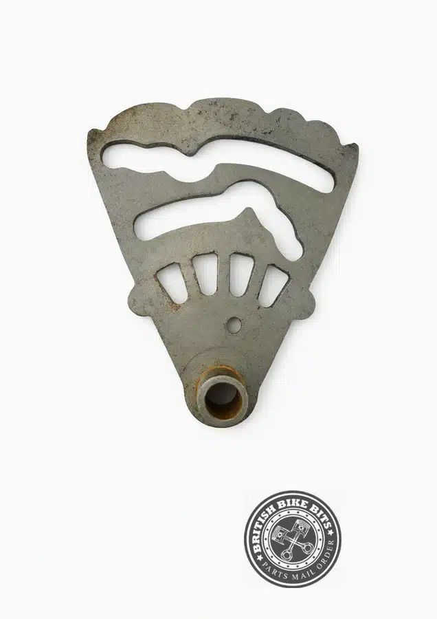 GEARBOX CAMPLATE WITH BOSS (NOS) - TRIUMPH T15/T20 - Image 2