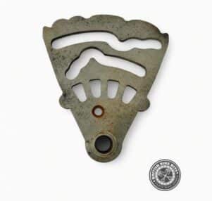 GEARBOX CAMPLATE WITH BOSS (NOS) - TRIUMPH T15/T20