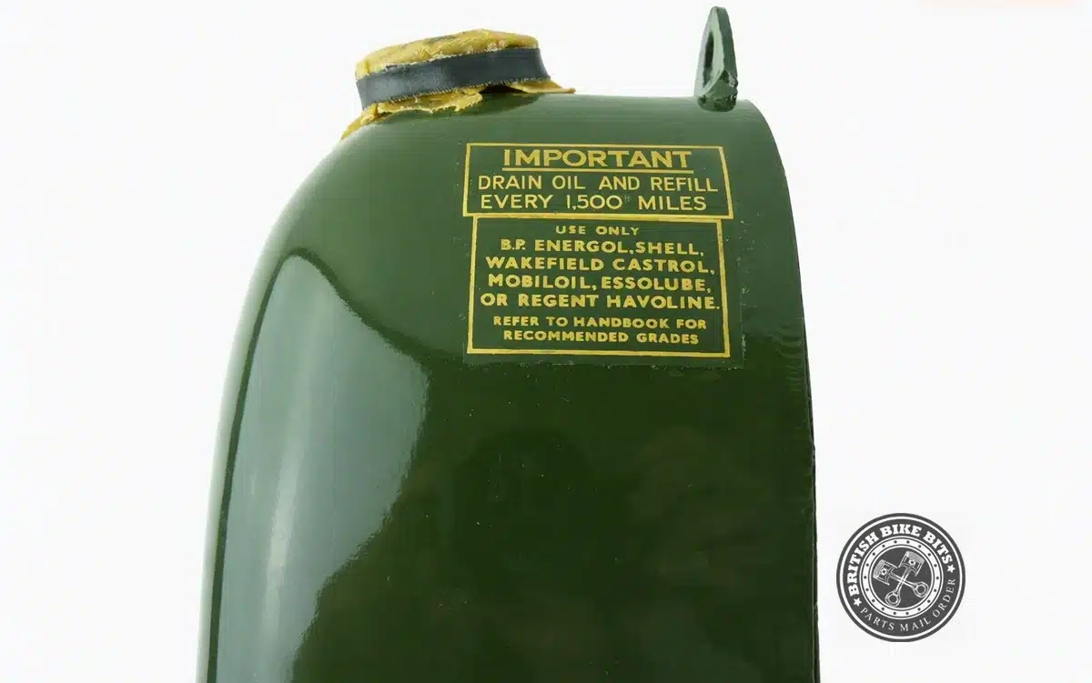 OIL TANK (NOS) - TRIUMPH TRW MK1,2,3 - Image 3